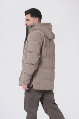 کاپشن کوتاه ساده مردانه