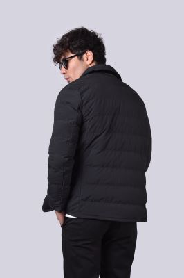 کاپشن کوتاه ساده مردانه