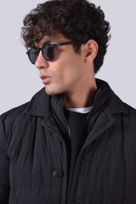 کاپشن کوتاه ساده مردانه