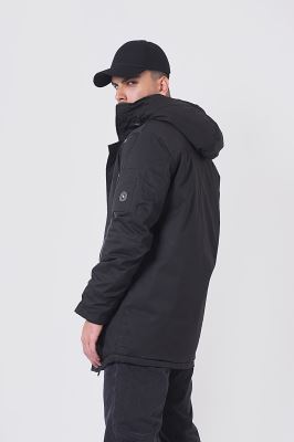 کاپشن بلند ساده مردانه