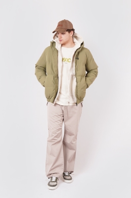 کاپشن کوتاه ساده مردانه