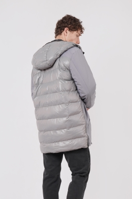 کاپشن بلند ساده مردانه