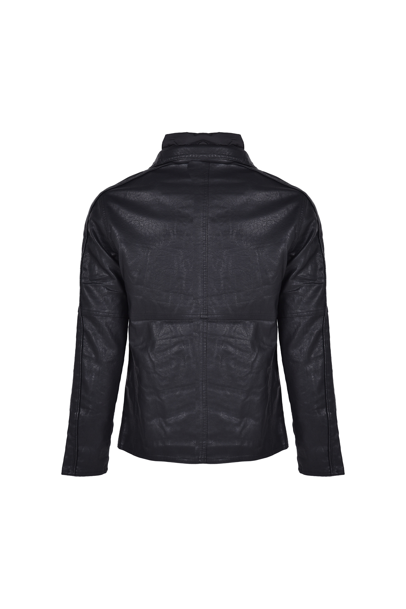 کاپشن کوتاه ساده مردانه