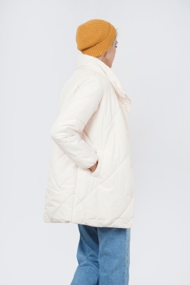 کاپشن بلند ساده زنانه