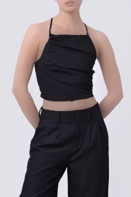 تاپ پیراهنی ساده زنانه