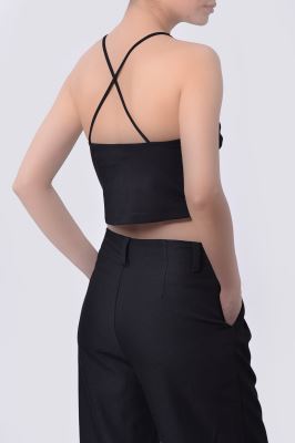 تاپ پیراهنی ساده زنانه