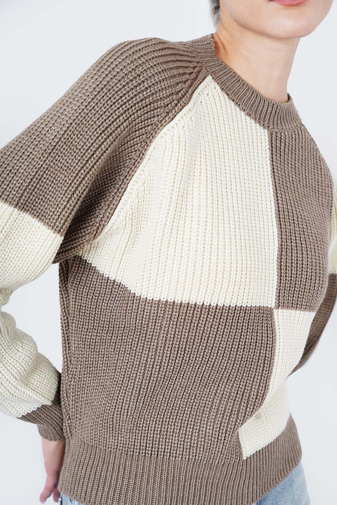 پلیور بافت میکس زنانه