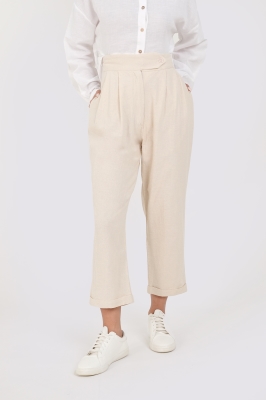 شلوار پارچه ای ساده زنانه