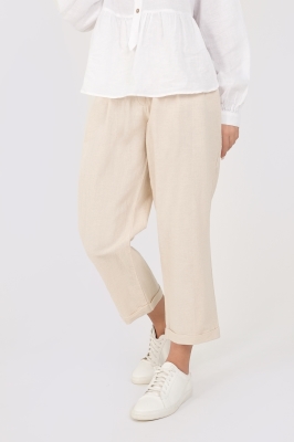 شلوار پارچه ای ساده زنانه