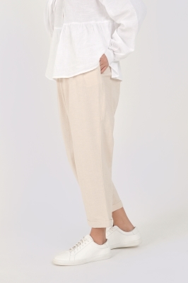 شلوار پارچه ای ساده زنانه