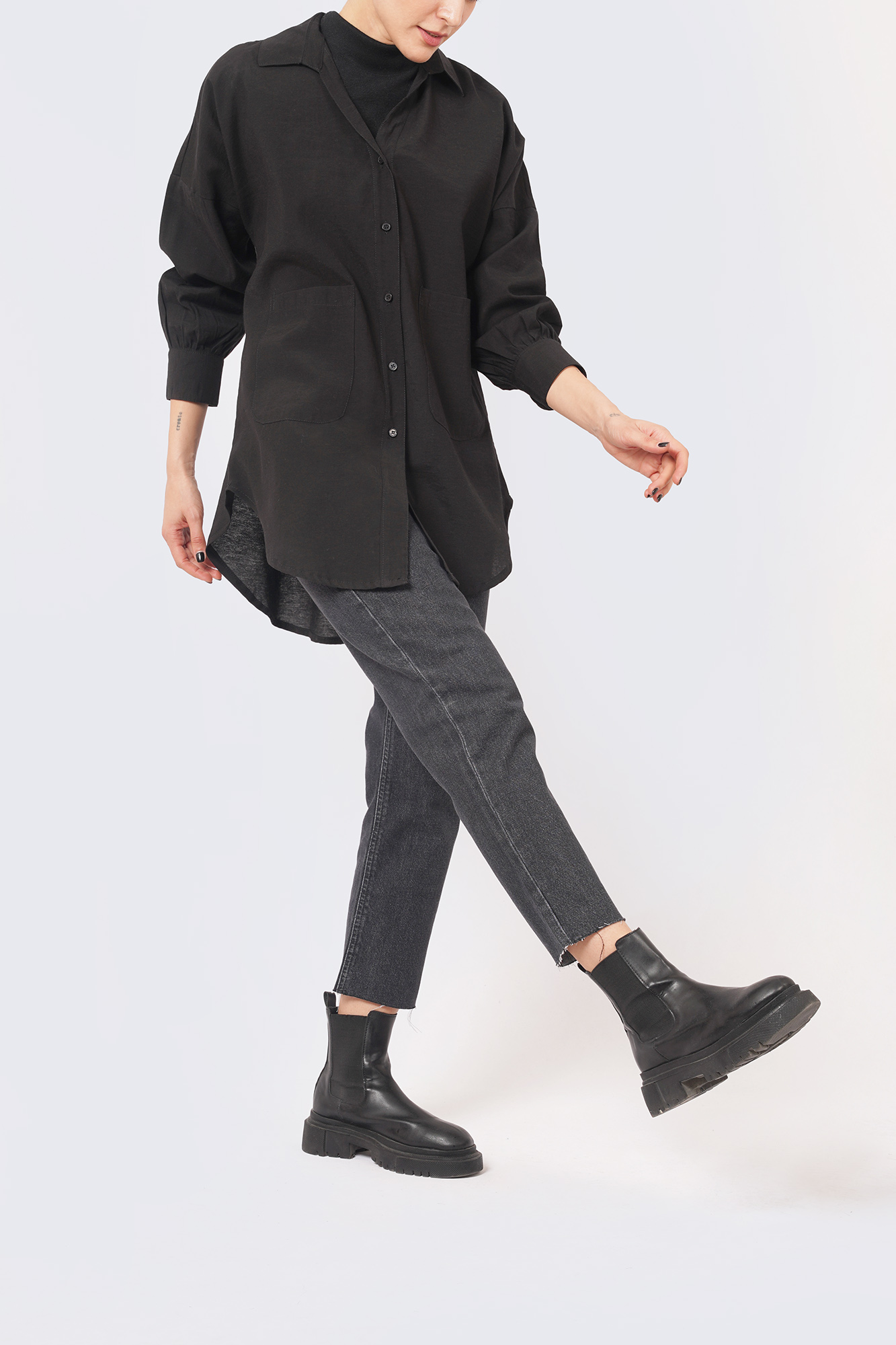 مانتو غیر رسمی ساده زنانه