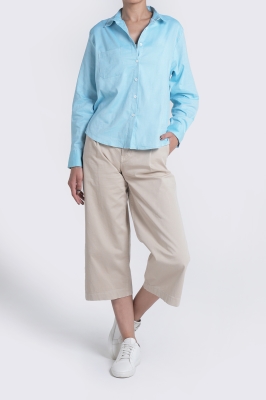 شومیز آستین بلند ساده زنانه