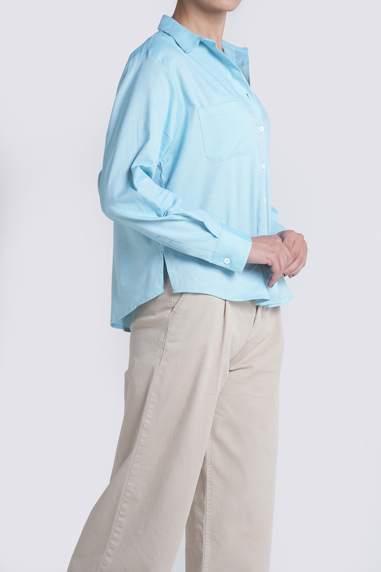 شومیز آستین بلند ساده زنانه