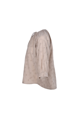 شومیز آستین بلند خامه دوزی زنانه