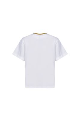 تیشرت آستین کوتاه چاپی زنانه