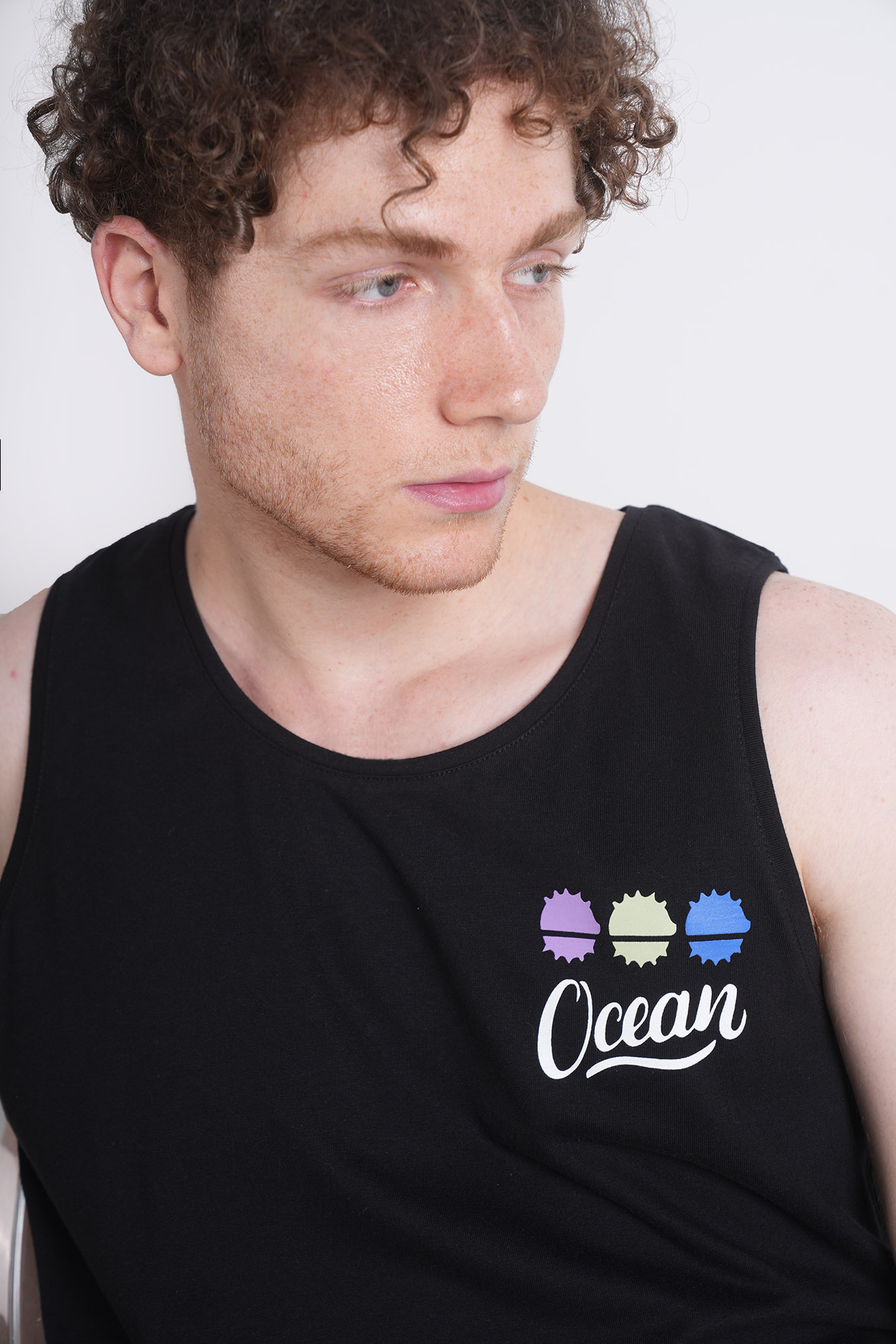 تاپ تیشرتی چاپی مردانه