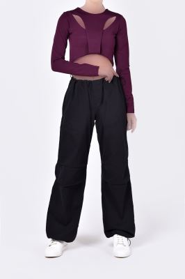 تیشرت آستین بلند ساده زنانه