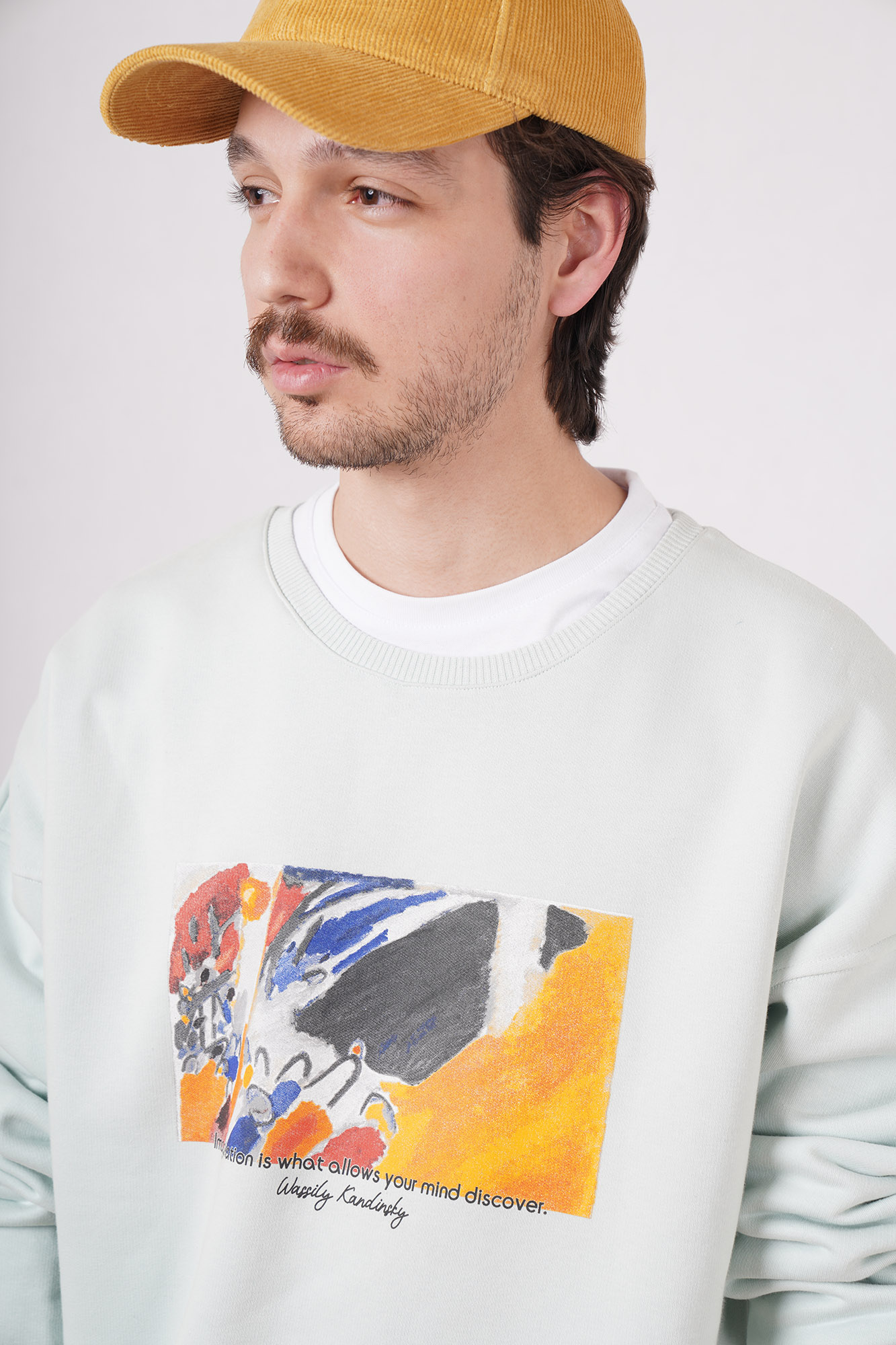 سوئیشرت آستین بلند چاپی