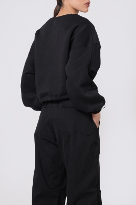 تیشرت آستین بلند چاپی زنانه