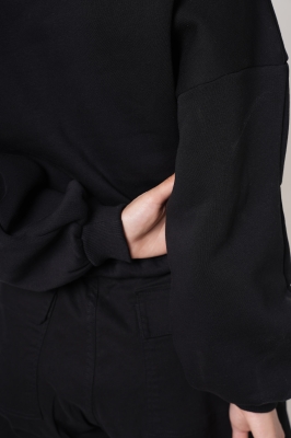 تیشرت آستین بلند چاپی زنانه