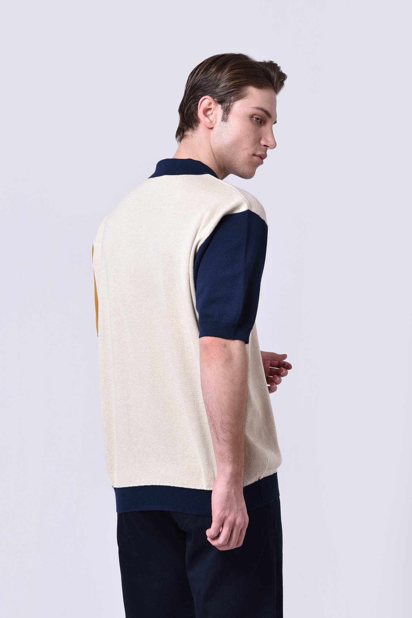 پلوشرت آستین کوتاه ساده مردانه