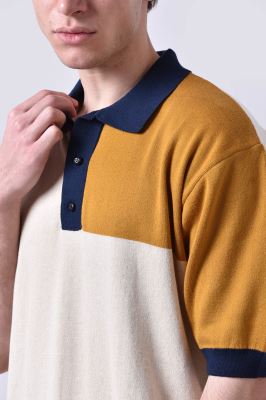 پلوشرت آستین کوتاه ساده مردانه