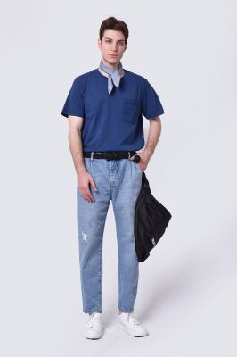 تیشرت آستین کوتاه چاپی مردانه