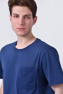 تیشرت آستین کوتاه چاپی مردانه