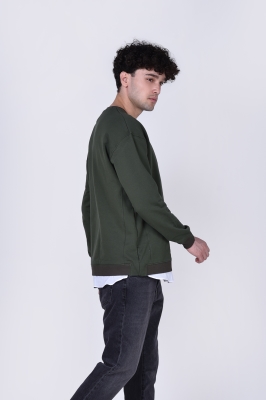 سوئیشرت آستین بلند ساده مردانه