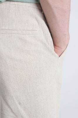 شلوارک لنین ساده مردانه