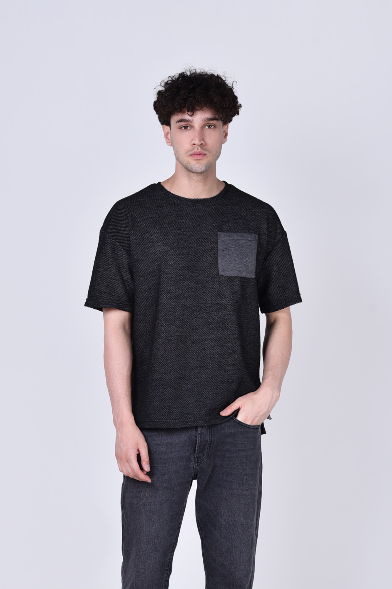 تیشرت آستین کوتاه ساده مردانه