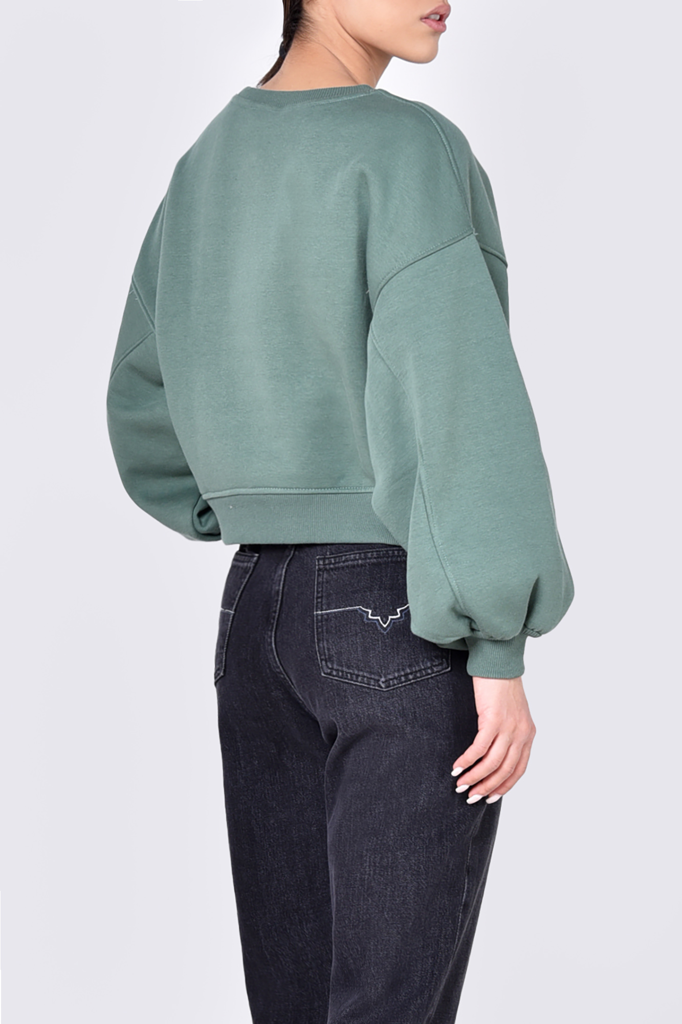 تیشرت آستین بلند چاپی زنانه