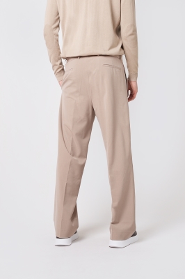 شلوار پارچه ای واید ساده مردانه