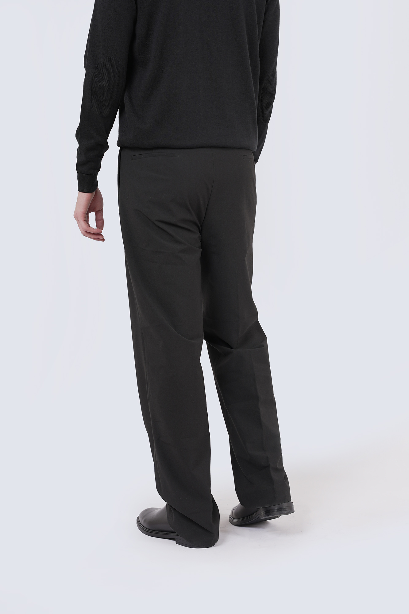 شلوار پارچه ای واید ساده مردانه