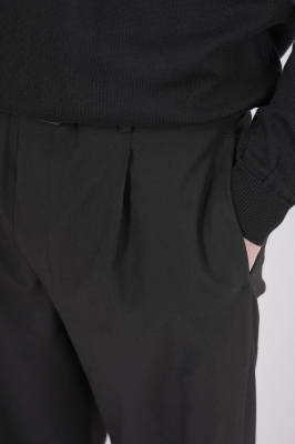 شلوار پارچه ای واید ساده مردانه