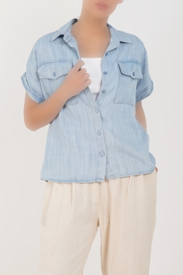 شومیز آستین کوتاه زنانه