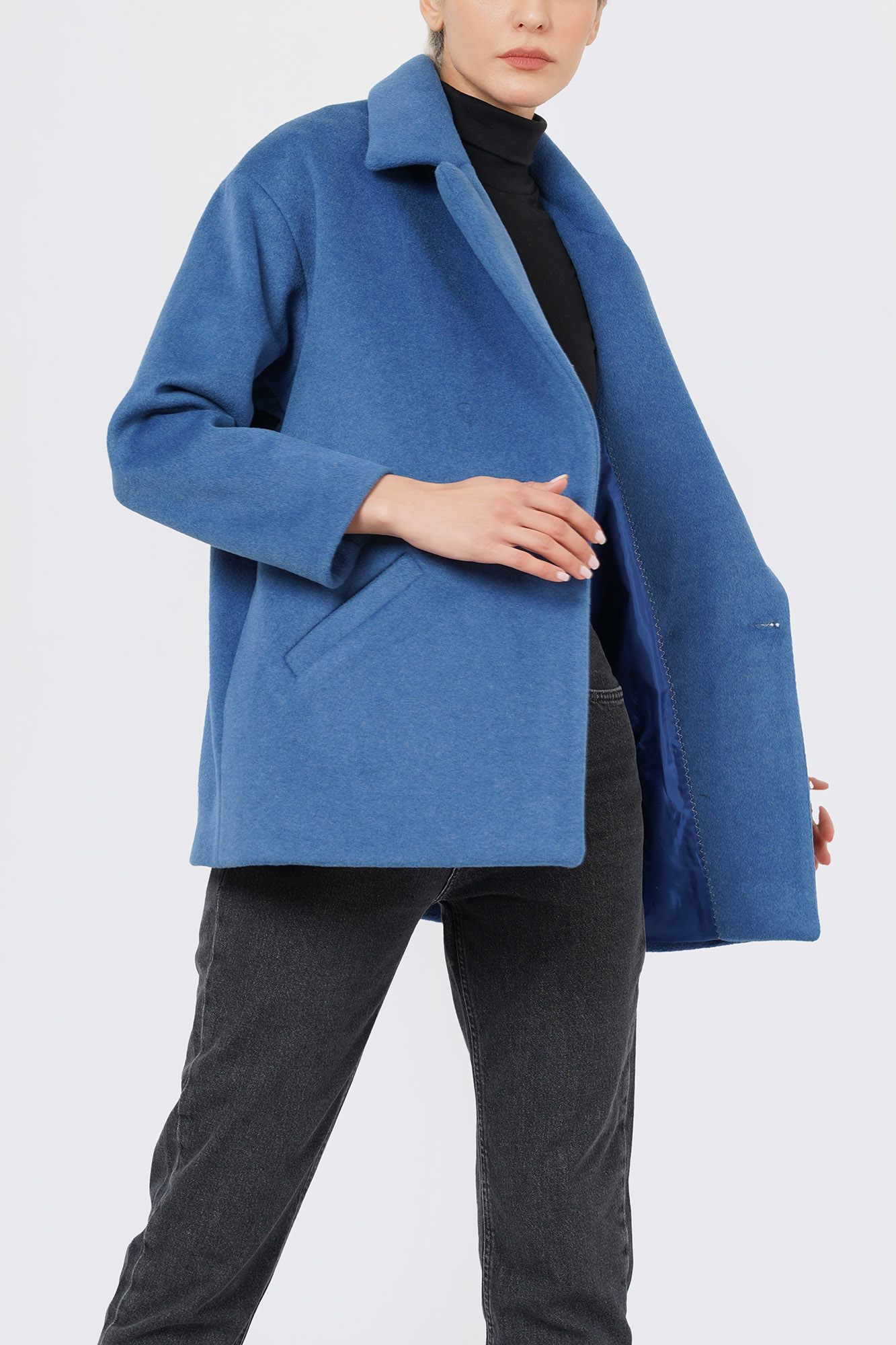 پالتو کوتاه ساده زنانه