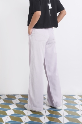 شلوار کتان ساده زنانه