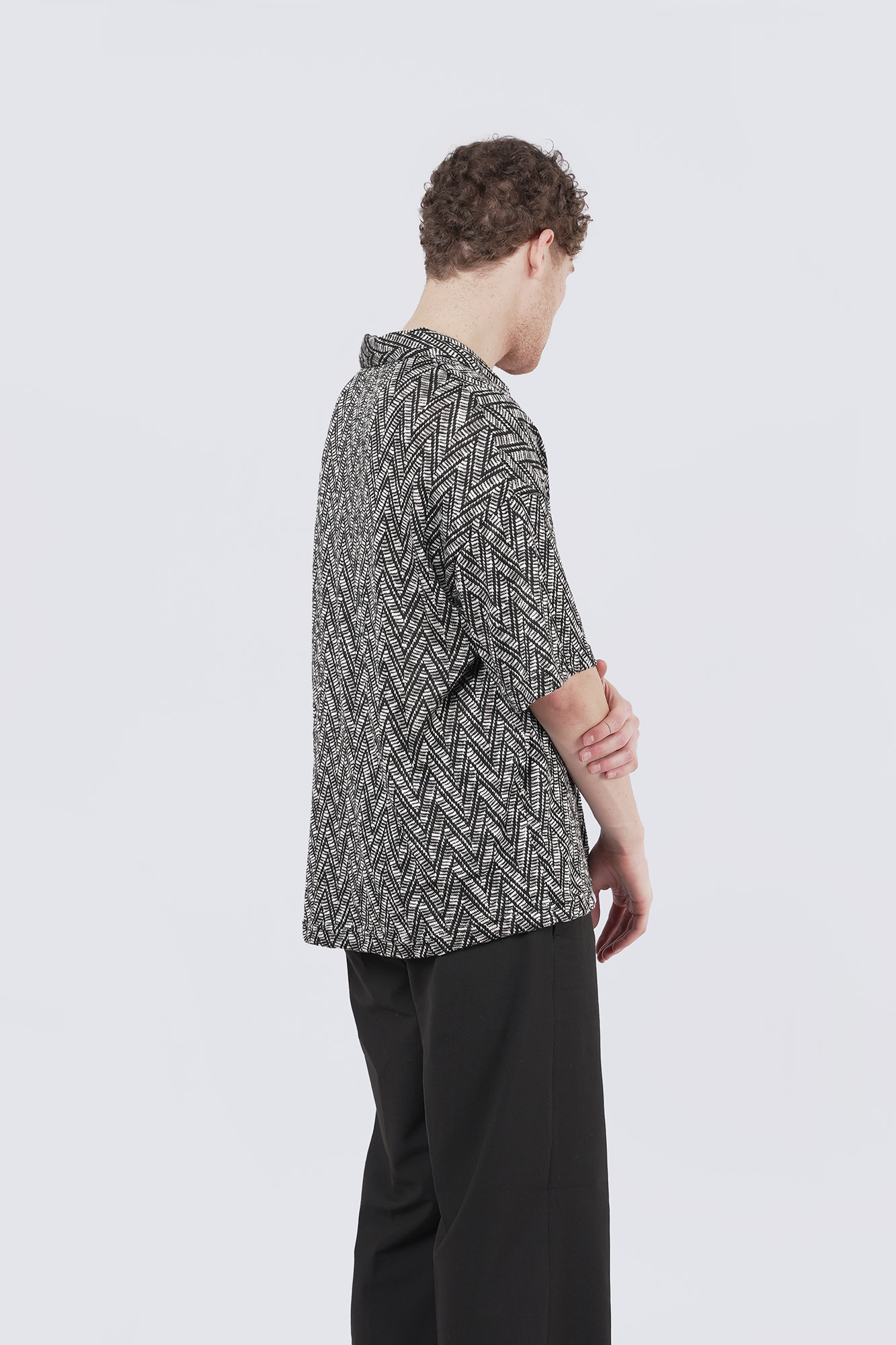 پولوشرت مردانه ژاکارد