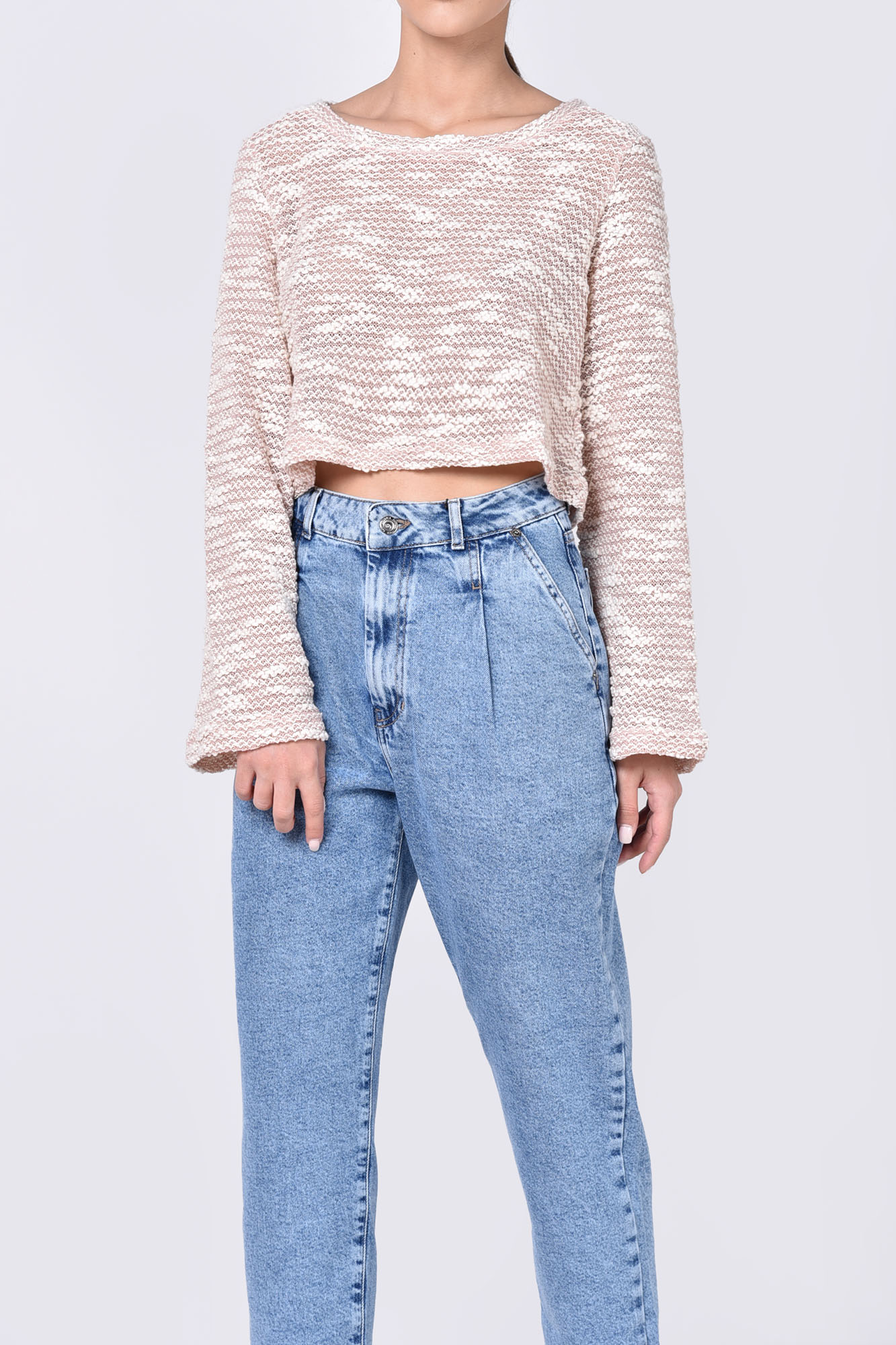 بلوز آستین بلند ساده زنانه