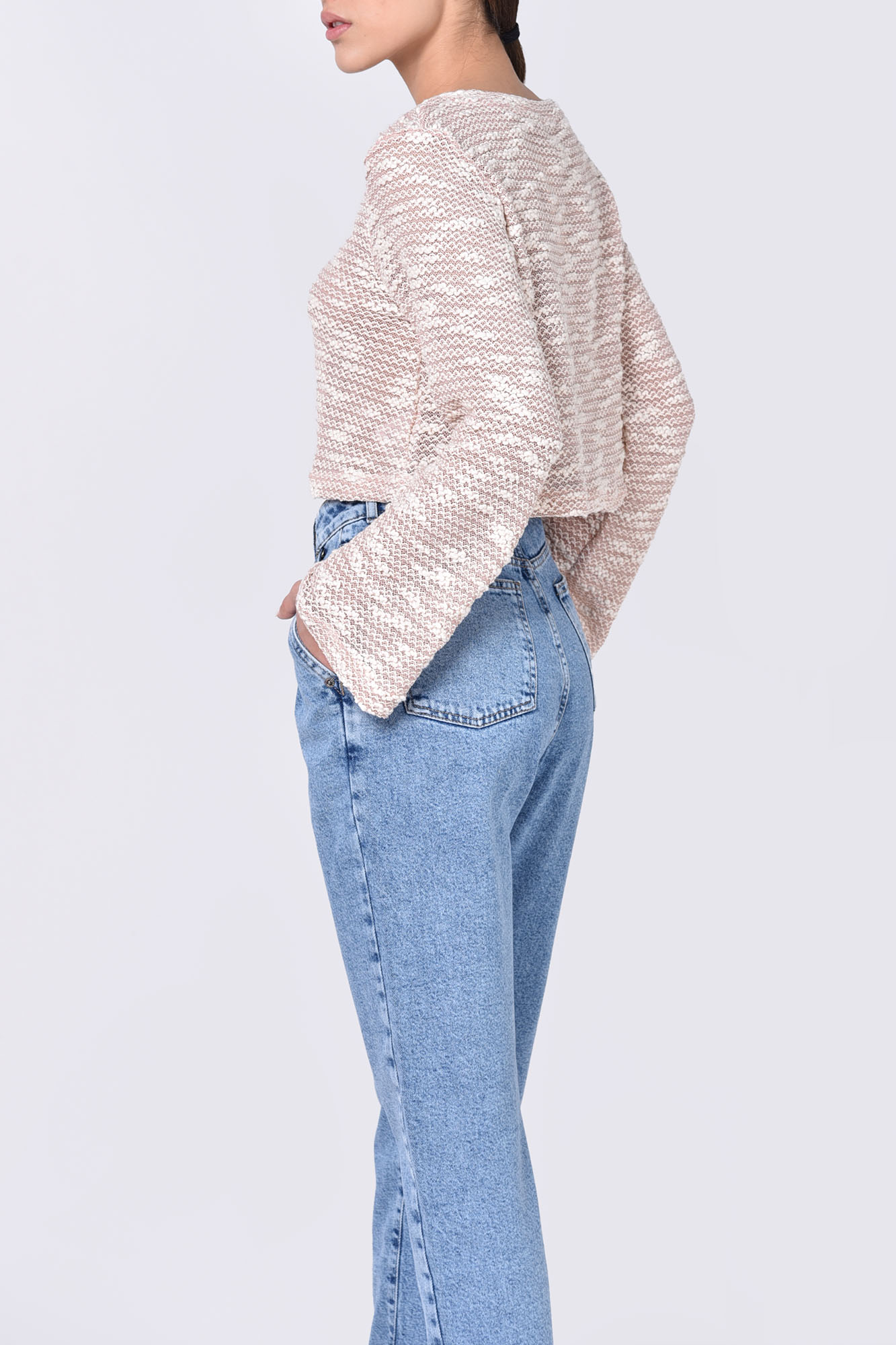 بلوز آستین بلند ساده زنانه