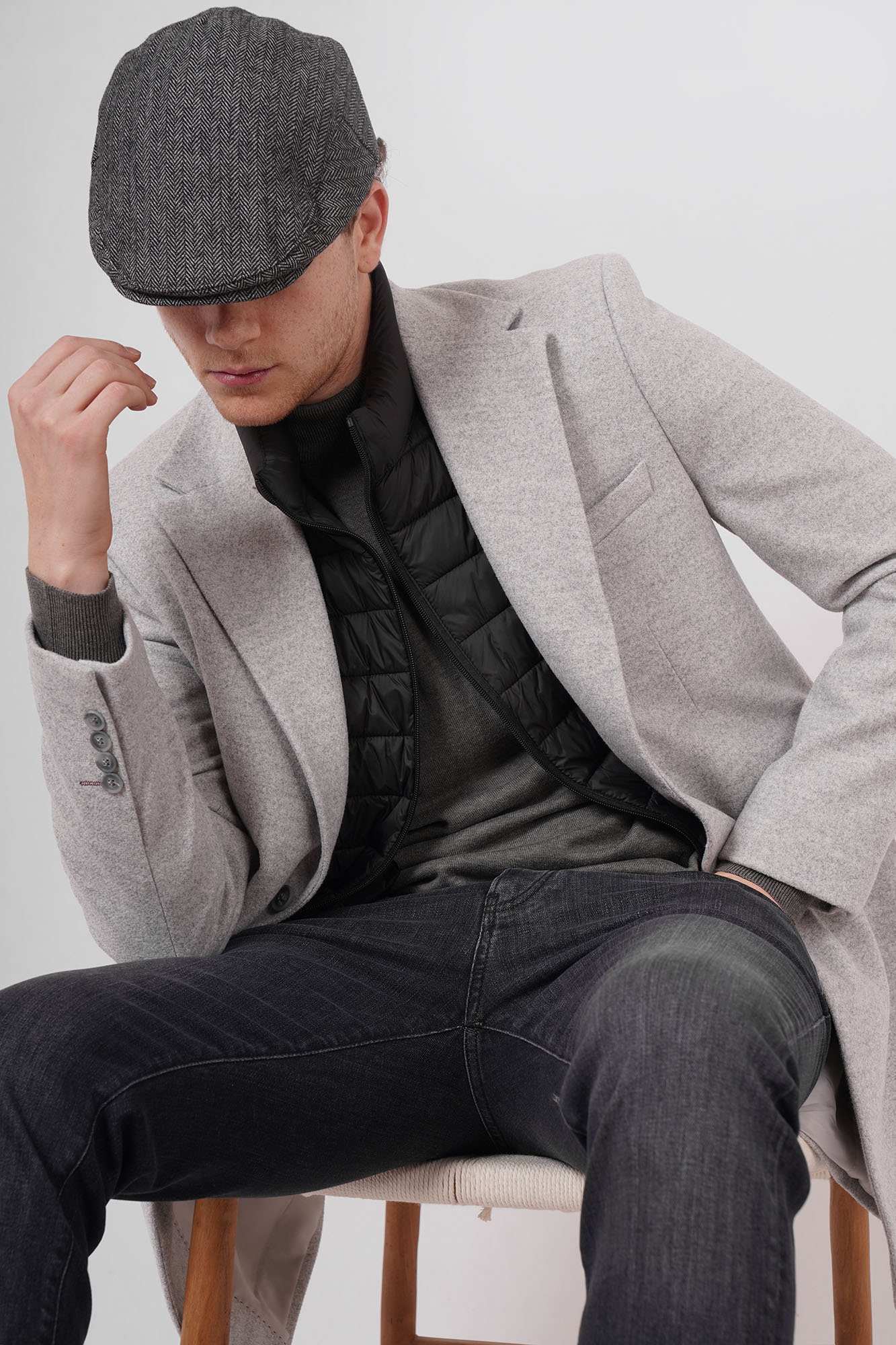 پالتو ساده مردانه