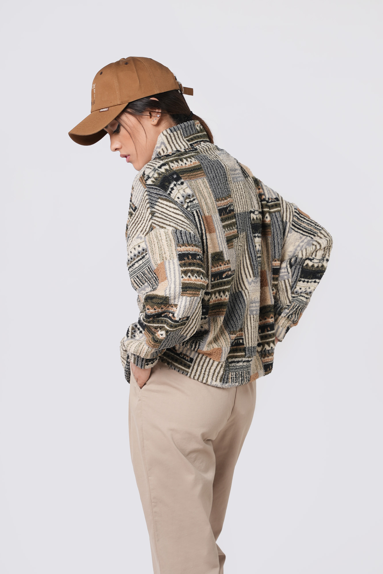 هودی تدی طرحدار زنانه