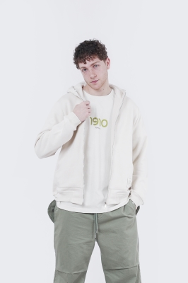 سوئیشرت کلاهدار ساده مردانه