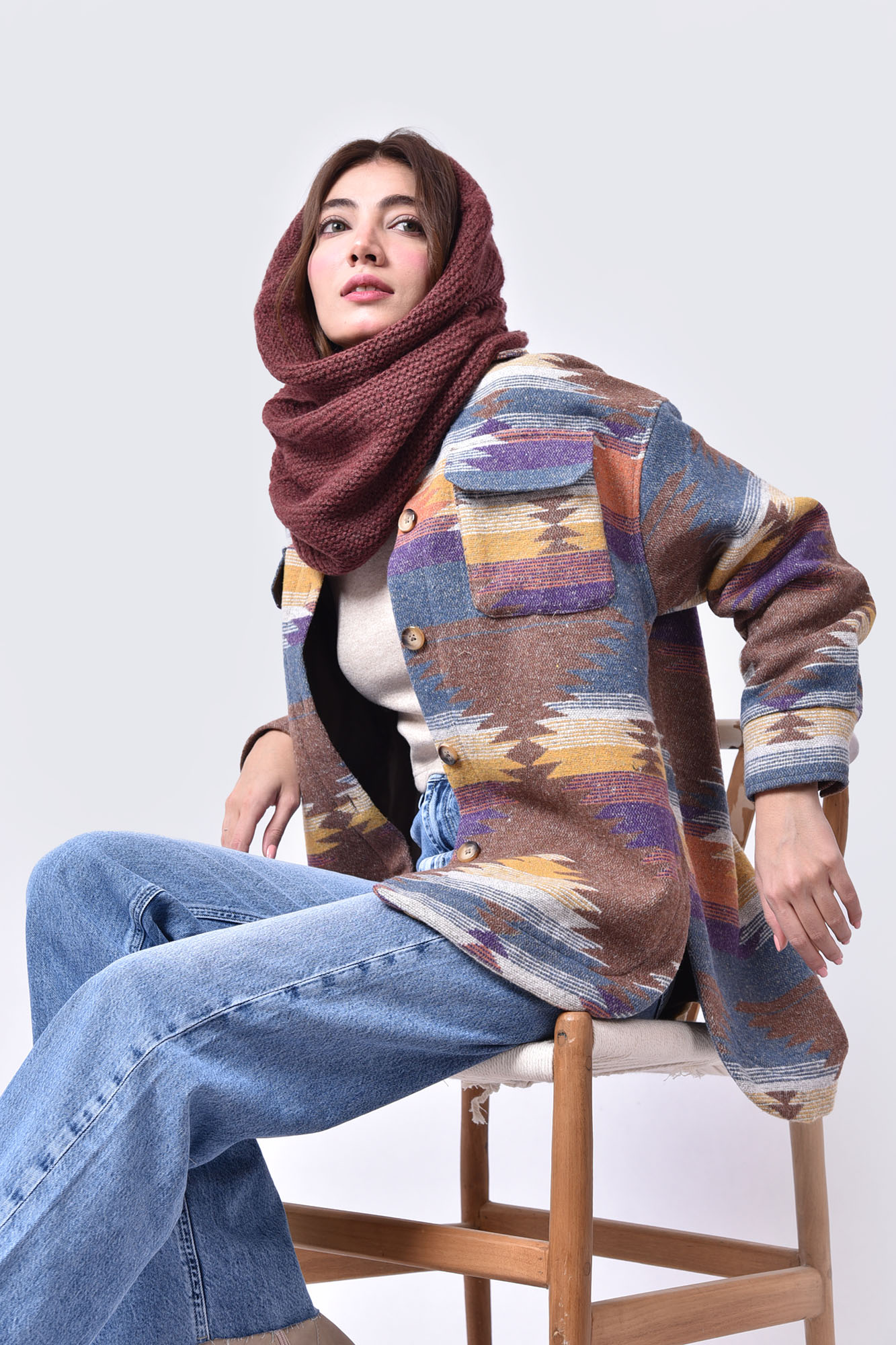 اورشرت طرحدار زنانه