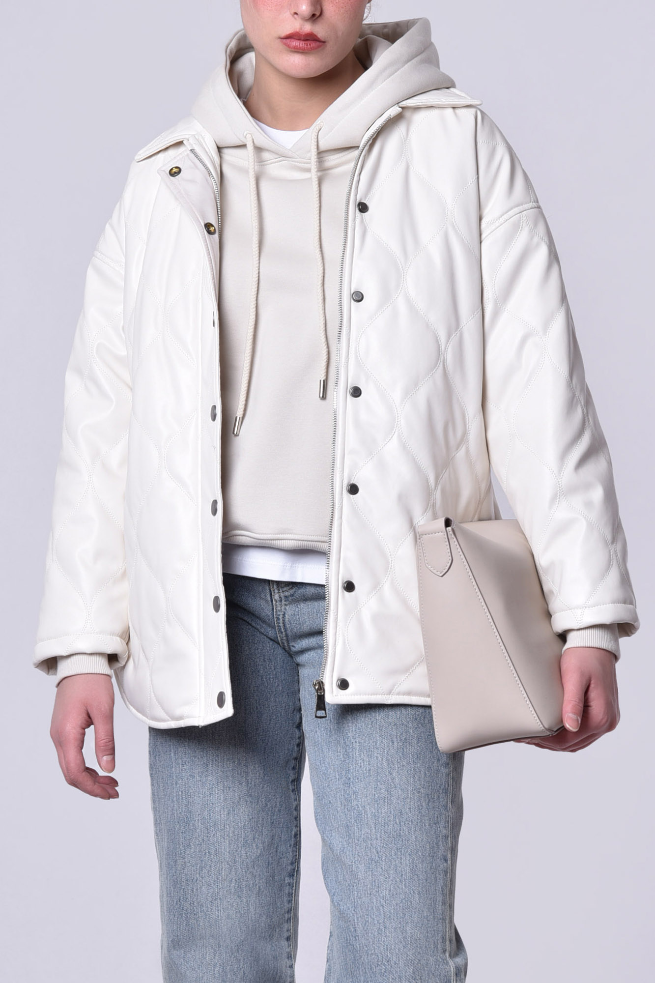 کاپشن کوتاه ساده زنانه