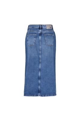 دامن جین بلند ساده زنانه