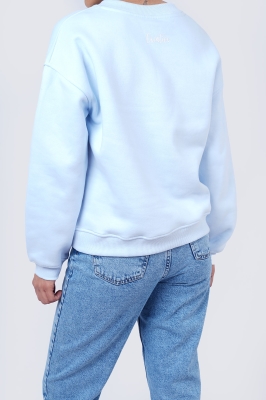 تیشرت آستین بلند چاپی زنانه