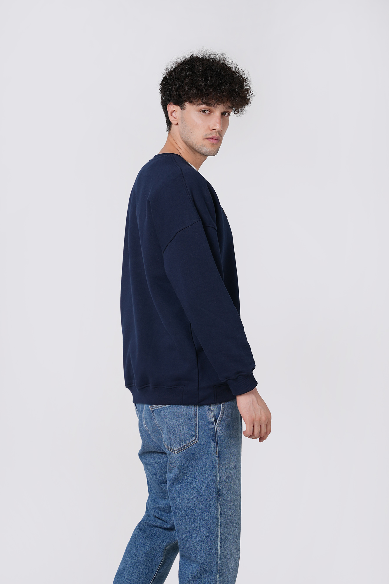 تیشرت آستین بلند چاپی مردانه