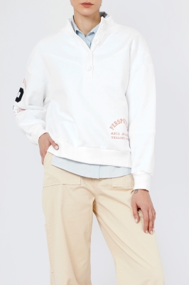 تیشرت آستین بلند گلدوزی زنانه